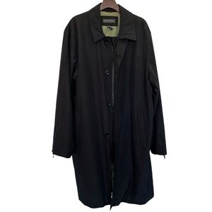 Banana Republic black rain coat in extra large